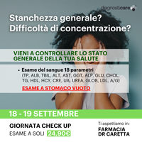 Giornata Check Up Salute Generale