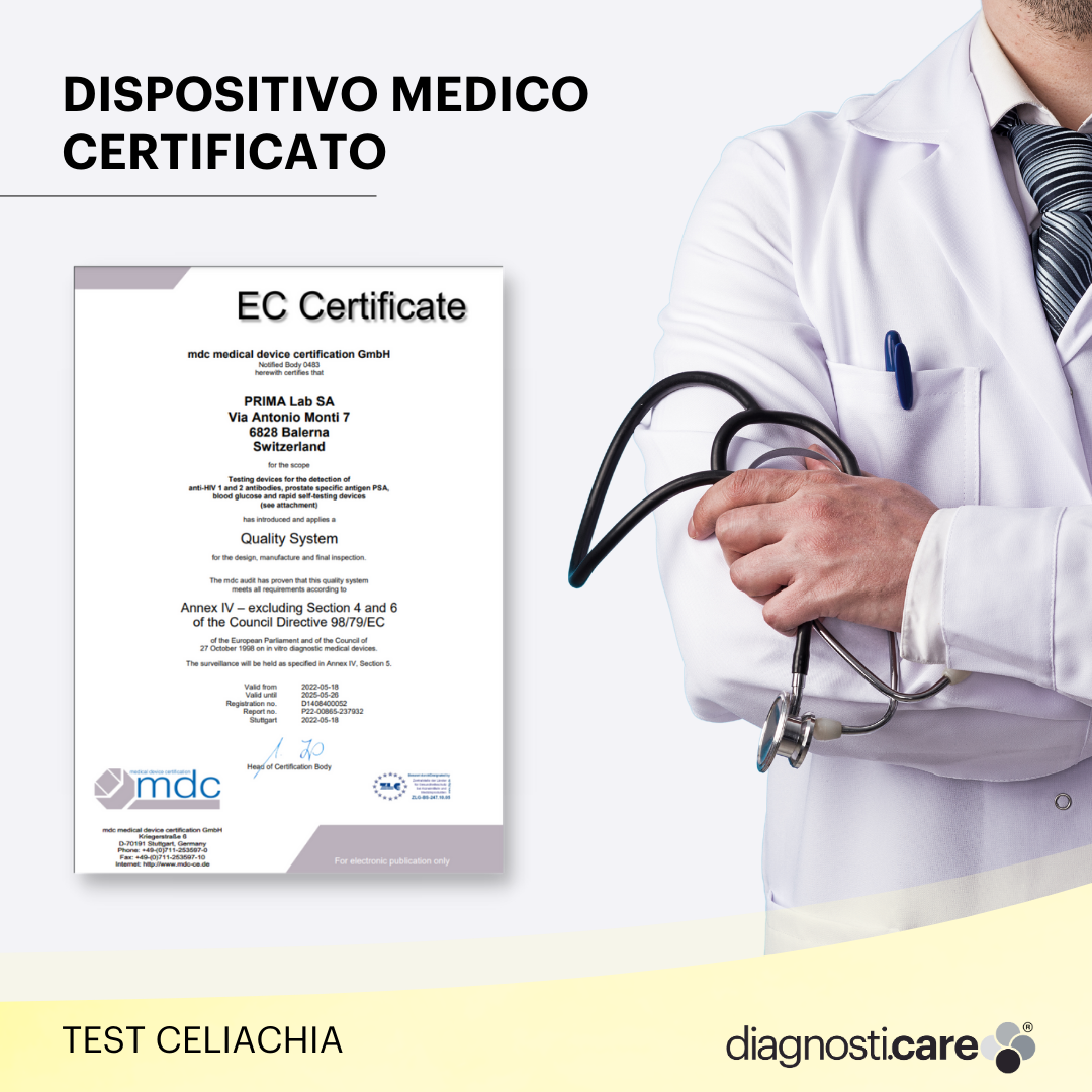 Test Celiachia - Diagnosti.care