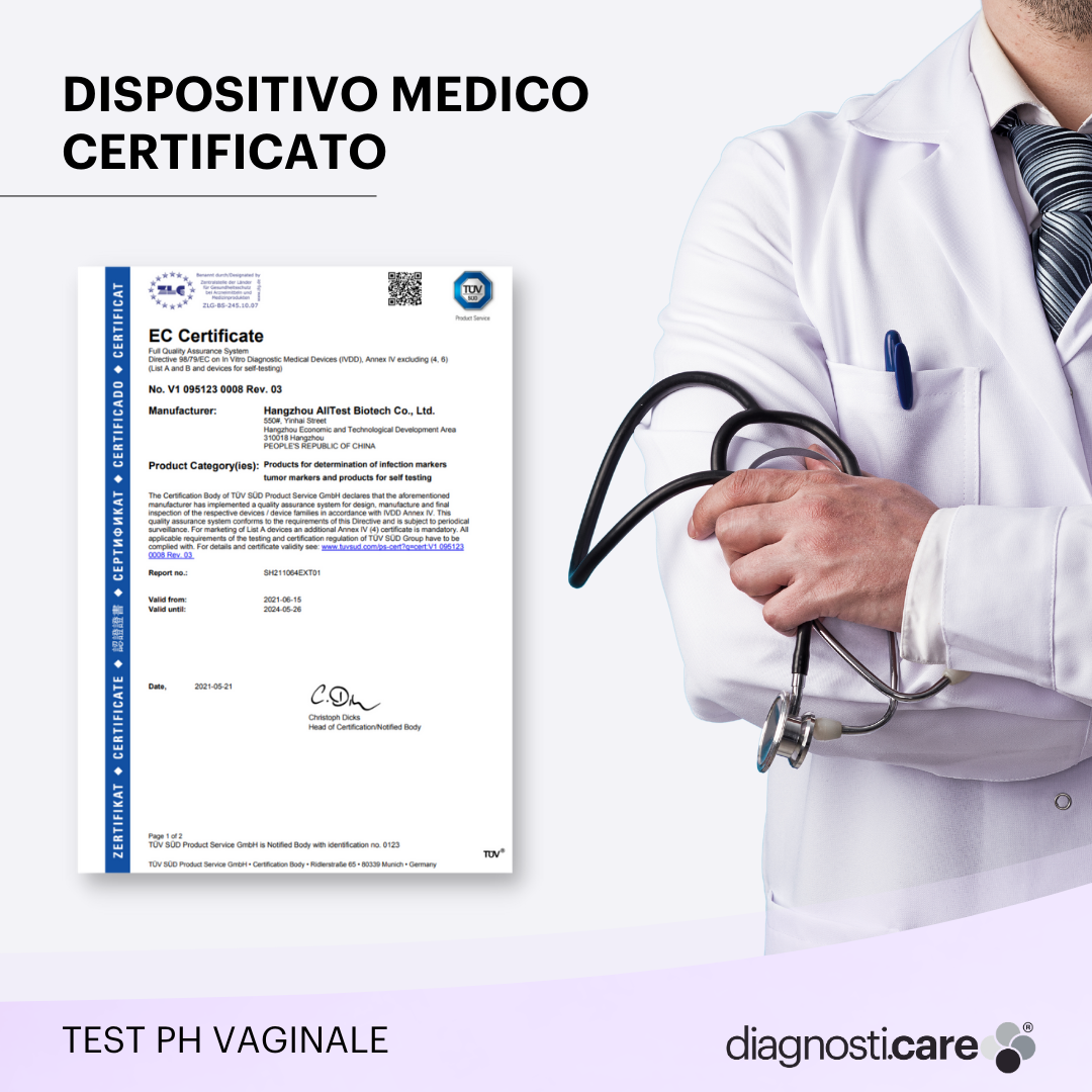 Test PH Vaginale - Diagnosti.care